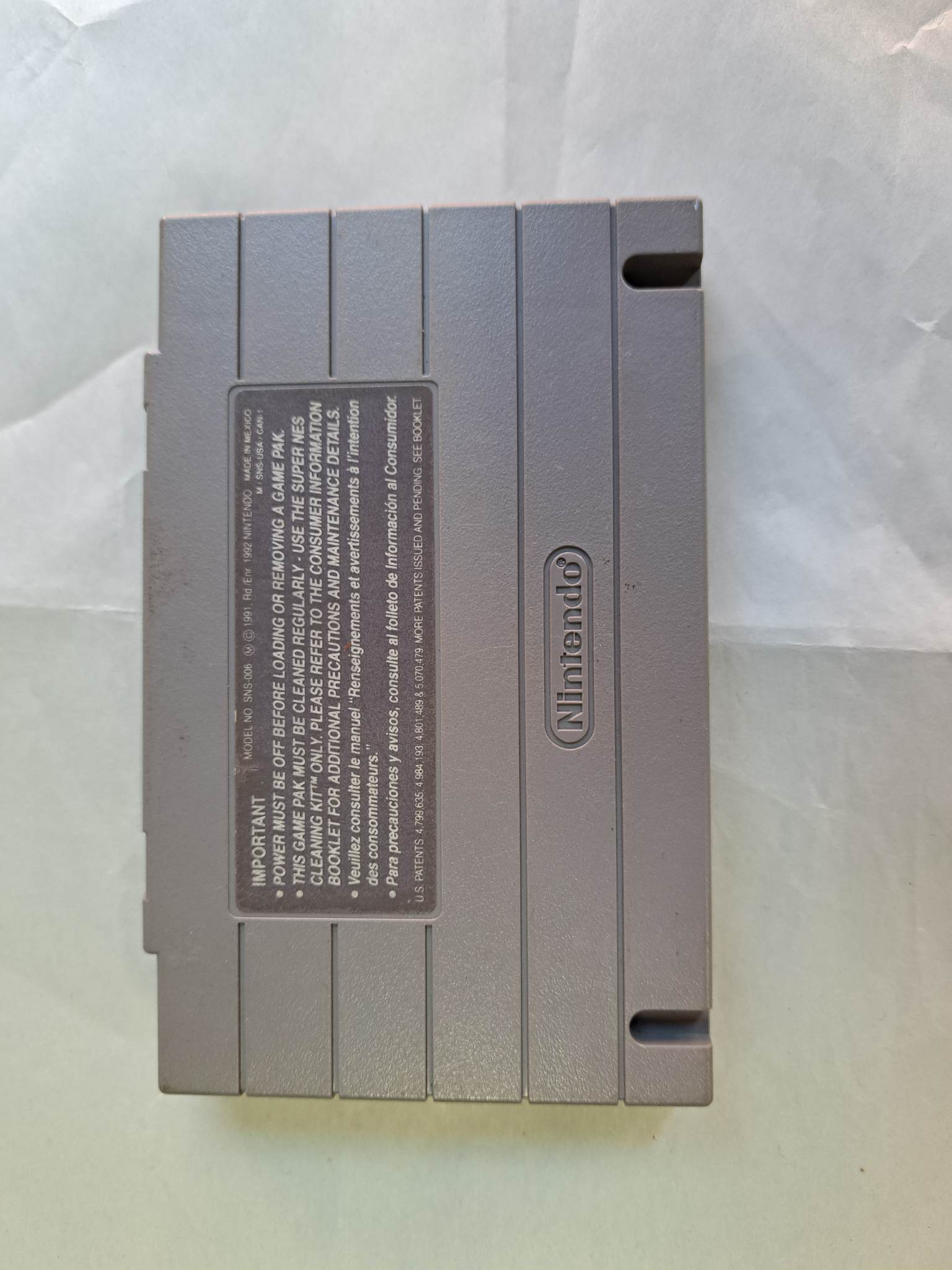 SUPER NINTENDO - MADDEN 96 - CARTRIDGE ONLY (01)